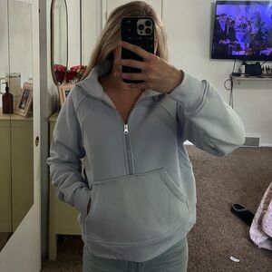 Danskin Light Gray Fleece Sweatshirt